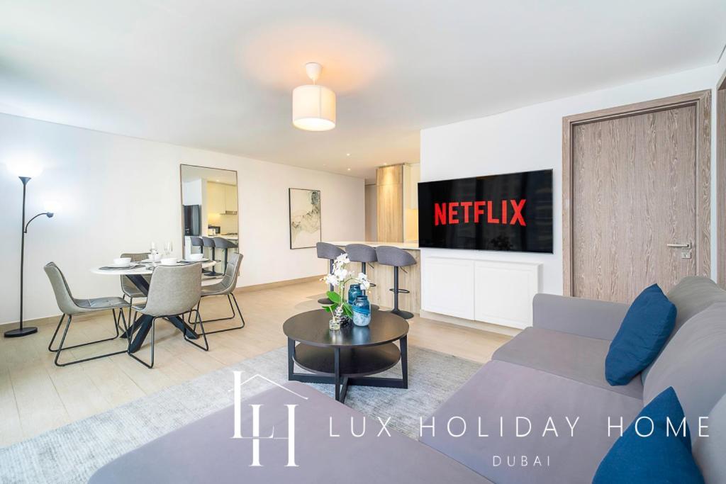 Lux Contemporary Suite With Full Marina View 6 Dubai Exterior foto